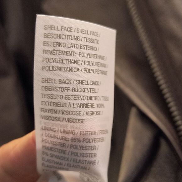 Women's faux leather Embroidery Jacket - Picture 5 of 5